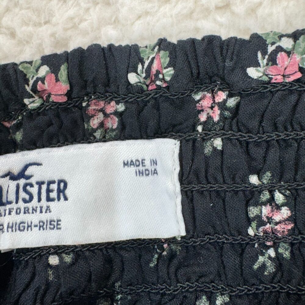Hollister Ultra High Rise XS Floral Print Mini Skirt Bohemian Hippie Feminine - Picture 6 of 8
